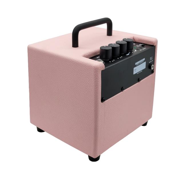 MODEGEAR MINI-B ピンク + ATHM20X ヘッドホン + クロス セット 小型 超軽量 家庭用 ベース アンプ_2
