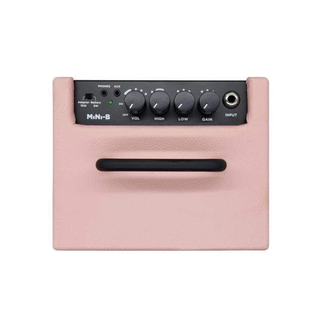 MODEGEAR MINI-B ピンク + ATHM20X ヘッドホン + クロス セット 小型 超軽量 家庭用 ベース アンプ_3