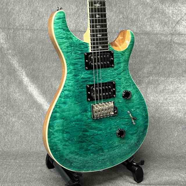 エレキ ギター PRS ポールリード スミス SE Custom 24 Quilt Package - TU - Turquoise 専用GIGBAG付  2023製-日本で買