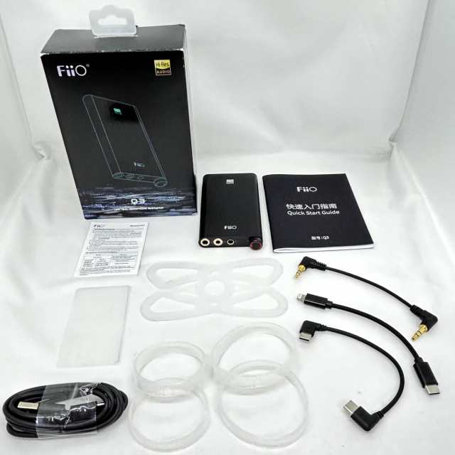 《中古品》Fiio USB DAC内蔵ポータブルヘッドホンアンプ FIO-Q3-MQA｜au PAY マーケット