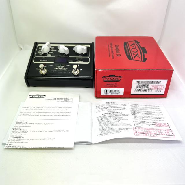 《アウトレット品》 VOX STOMPLAB 1G ( SL1G ) 音楽ジャンル別にカテゴライズし、初心者でもすぐにイメージしたサウンドを呼び出すことが可能の通販は 9,900円