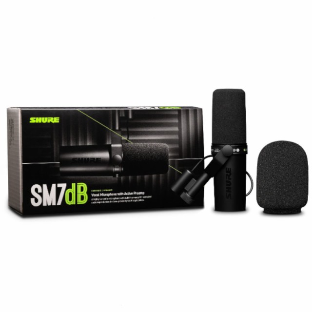 ダイナミック マイク カーディオイド型 SHURE SM7dB 《国内正規品 2年 ...