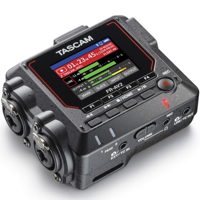 《在庫あり 即納可能》 TASCAM FR-AV2 32ビットフロート対応2chポータブルフィールドレコーダー/タイムコードジェネレーター_2
