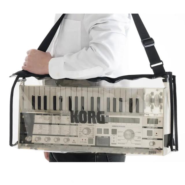 《アウトレット品》シンセサイザー KORG コルグ MICRO KORG-CR マイクロコルグ ボコーダー 37鍵盤 クリアー 《専用透明素材バッグ付属》