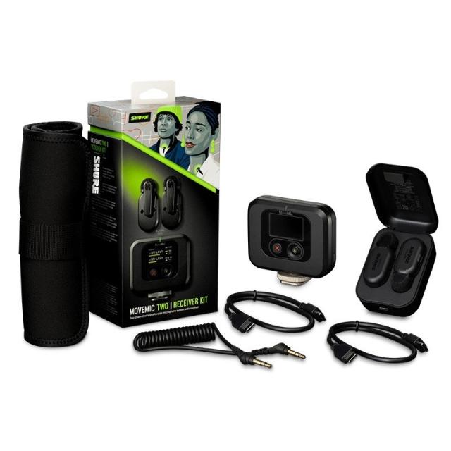 クリップオン ワイヤレス マイク SHURE シュアー MV-TWO-KIT-J-Z6 