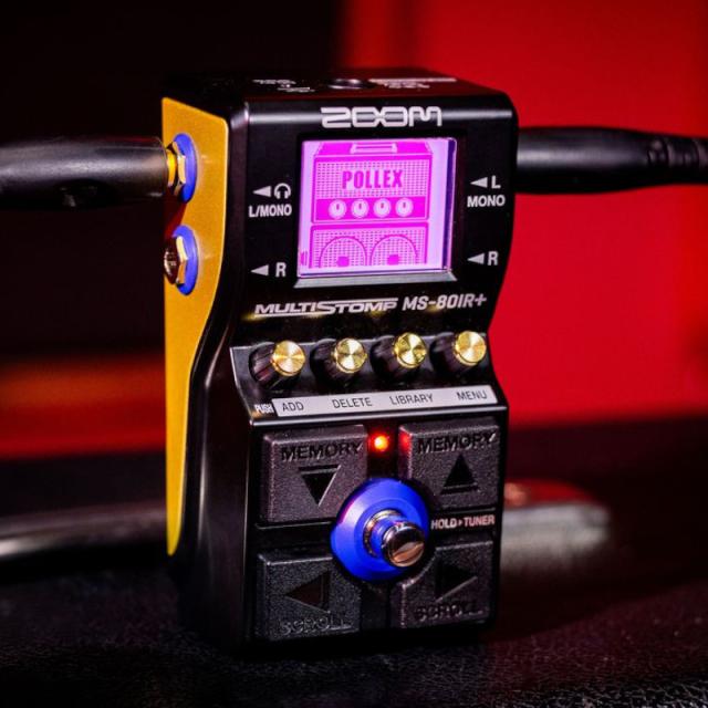 《在庫あり 即納可能》ギター アンプ キャビネット シュミレーター ZOOM ズーム MS-80IR+ MultiStomp_2