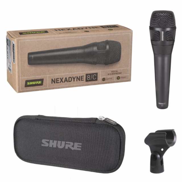 ダイナミック マイク SHURE NXN8 / C-J Revonicトランスデューサーテクノロジー搭載のカーディオイド ボーカル マイクロホン