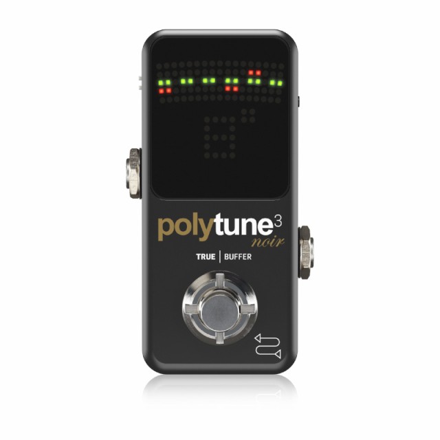 ポリフォニック チューニング チューナー ポリチューン TC Electronic POLYTUNE 3 NOIR 【正規輸入品】