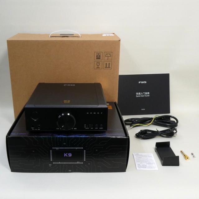 《アウトレット品》 FIIO K9 AKM ヘッドホンアンプ USB DAC内蔵 (FIO-K9AKM-B) 据え置き DACアンプ Bluetooth接続対応 国内正規品