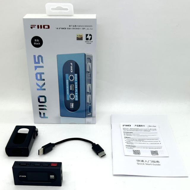 アウトレット品》 FIIO USB DAC内蔵 ポータブルヘッドホンアンプ