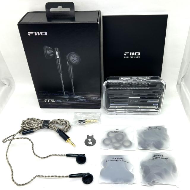 《アウトレット品》FIIO イントラコンカ型 イヤホン FF5 (FIO-IEM-FF5-B)の通販は 21,945円