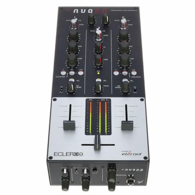 ECLER NUO2.0 2チャンネル アナログ DJミキサー 《国内正規品》