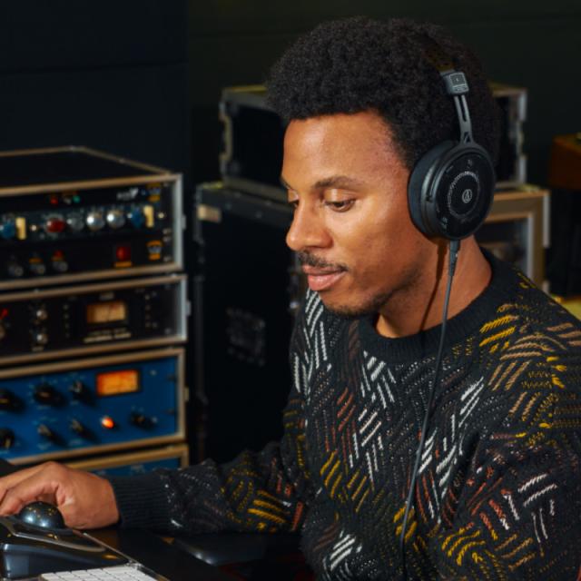 《2025.02.14新発売 》プロフェッショナルオープンバックリファレンスヘッドホン audio-technica オーディオテクニカ ATH-R50x_9