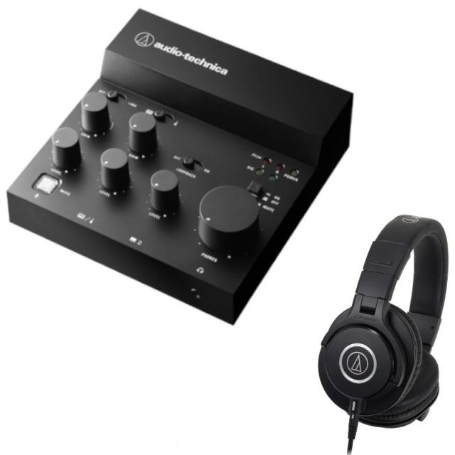 AUDIO-TECHNICA オーディオテクニカ AT-UMX3 USBミキサー + ATH-M40X