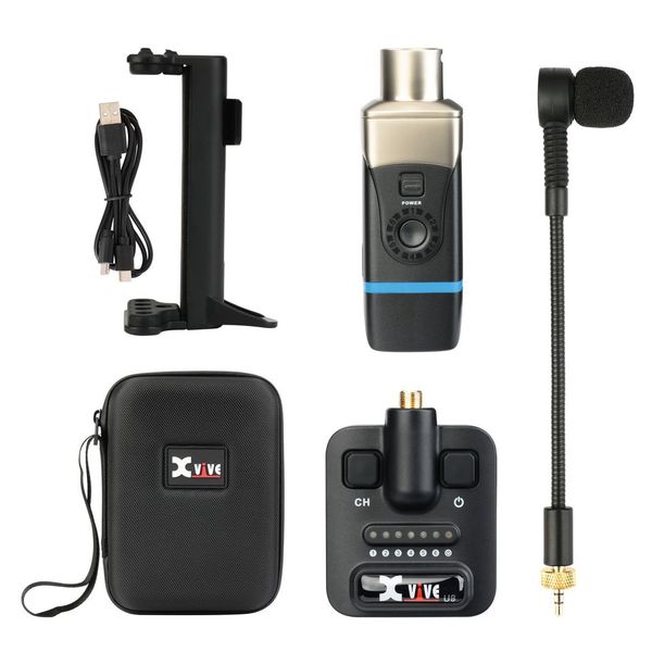 《在庫あり 即納可能》ワイヤレス システム XVIVE Xvive XV-U8 アコースティックギター ワイヤレスシステム_6