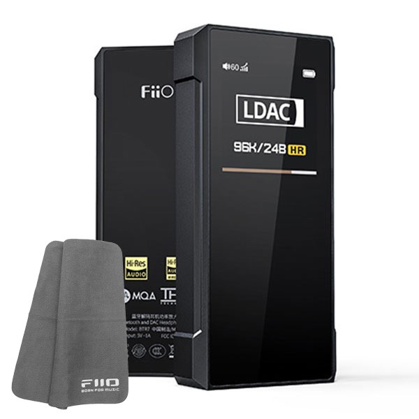 ロゴ入りクロスプレゼント》FIIO Bluetooth アンプ レシーバー BTR7