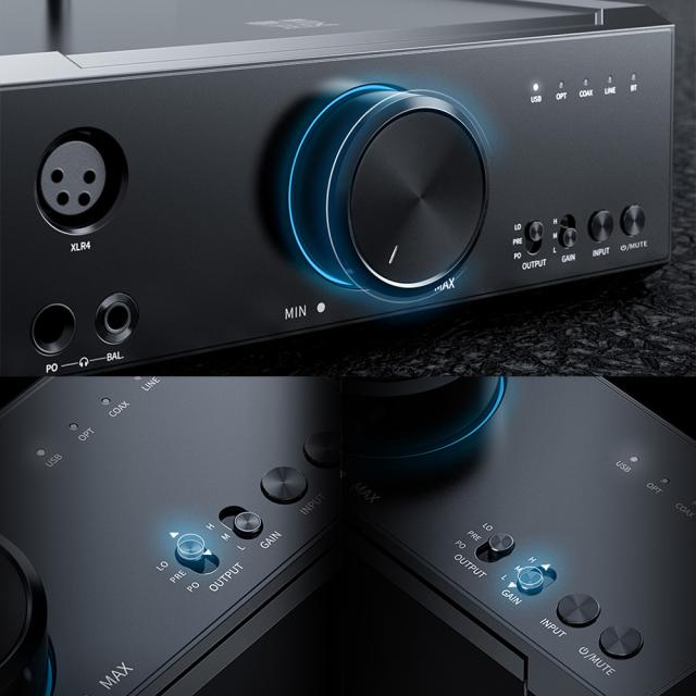 ロゴ入りクロスプレゼント》 FIIO K9 AKM ヘッドホンアンプ USB