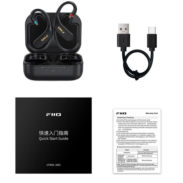 Fiio Bluetoothレシーバー UTWS5 2 PIN FIIO UTWS5 2PIN – エミライダイレクトストア