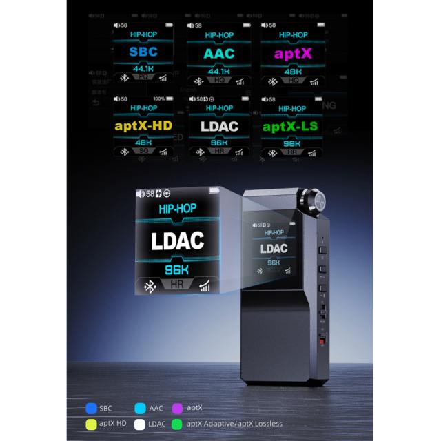 FIIO Bluetooth アンプ BTR17 ブルー (FIO-BTR17-L）《ロゴ入りクロスプレゼント》_6