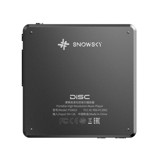 FIIO デジタルオーディオプレーヤー Snowsky DISC ブラック + 専用