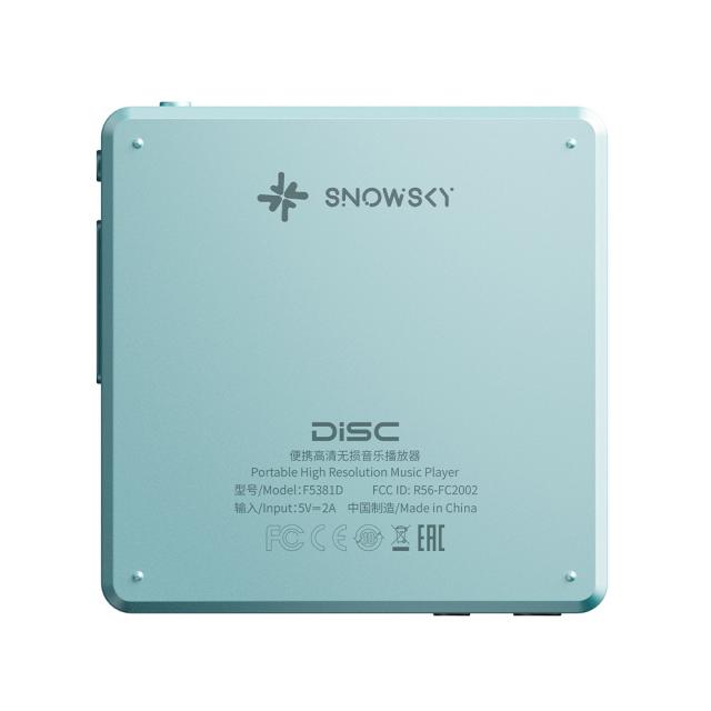 FIIO デジタルオーディオプレーヤー Snowsky DISC ブルー + 専用ケース