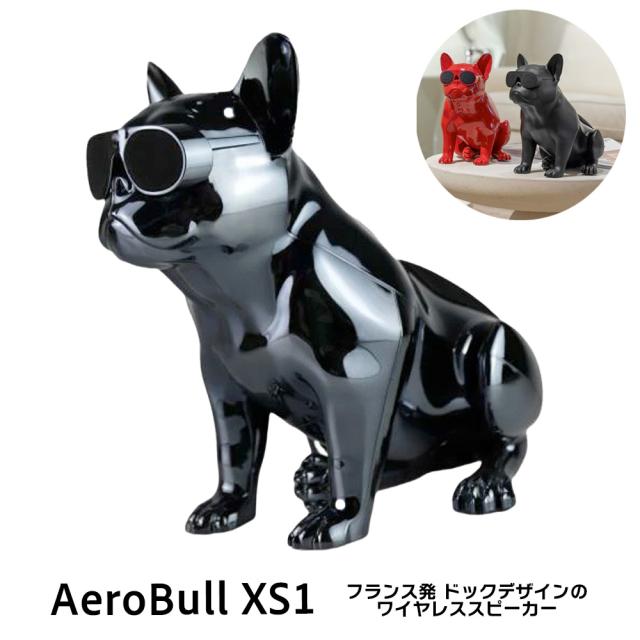 Aerobull ワイヤレス スピーカー XS1 (クロームブラック) 【国内正規品】 エアロブル インテリア デザイン