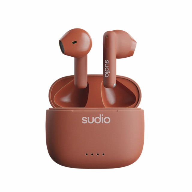SUDIO ワイヤレス イヤホン A1 レッド Bluetooth5.3 IPX4レベル防水 マイク付き 軽量【国内正規品】の通販は