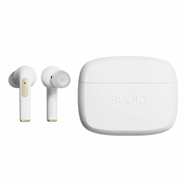 SUDIO ワイヤレス イヤホン N2 PRO ホワイト Bluetooth5.2 ANC機能 IPX4レベル防水設計【国内正規品】