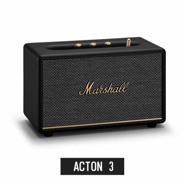 国内正規品》Marshall マーシャル ACTON3 Bluetooth (ブラック