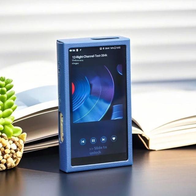 FIIO M21専用 レザーケース SK-M21 ブルー (FIO-SK-M21-L) の通販はau