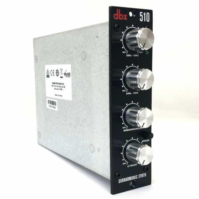 dbx 510 サブハーモニックスシンセサイザー 500シリーズフレーム対応