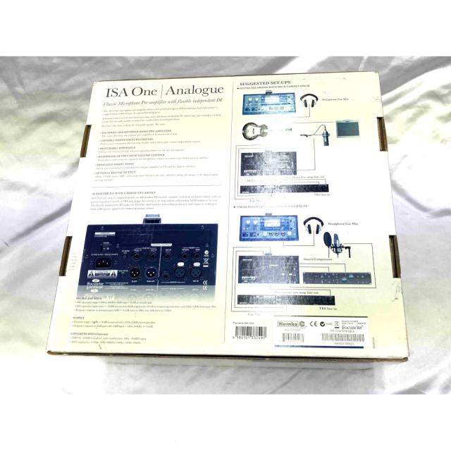 Isn't テレビ・オーディオ・カメラ Focusrite ISA One Analogue 付属品