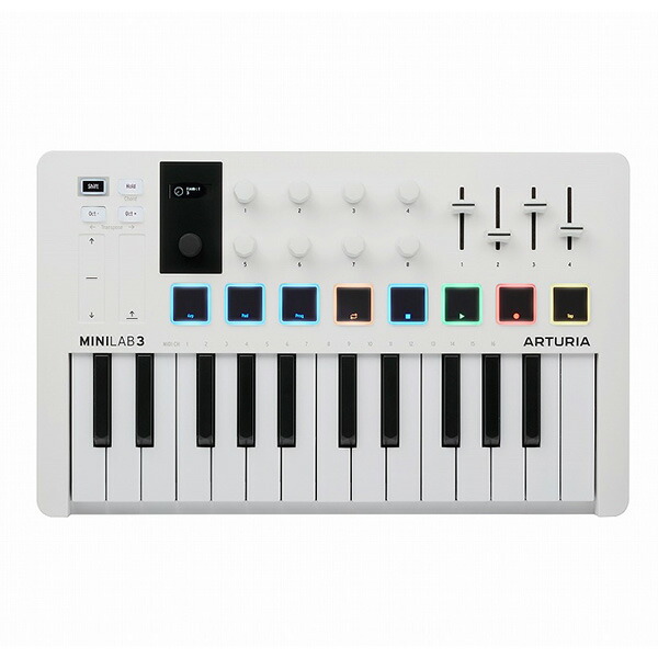 Arturia  MIDIキーボード 25鍵盤 MiniLab3 ホワイト