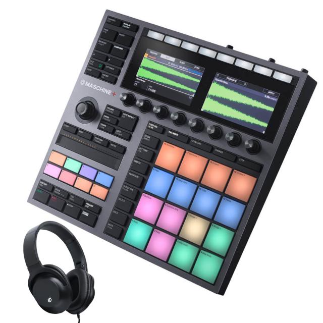 Native Instruments MASCHINE+ マシーンプラス + ヘッドホン KHP-001