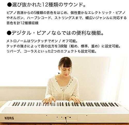KORG B2SP BK (ブラック) 【ダストカバー、楽器クロス セット】『専用 ...