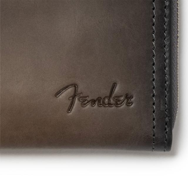 Fender フェンダー 950-504 (グレー) 長財布 本革 国産レザー Fender フェンダー 950-504 (グレー) 長財布 本革 国産レザー の通販は