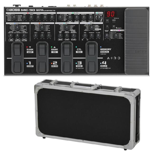 BOSS ボス ME-90 Guitar Multiple Effects マルチ・エフェクター ＋ EC60 BK エフェクターボード ケース セット
