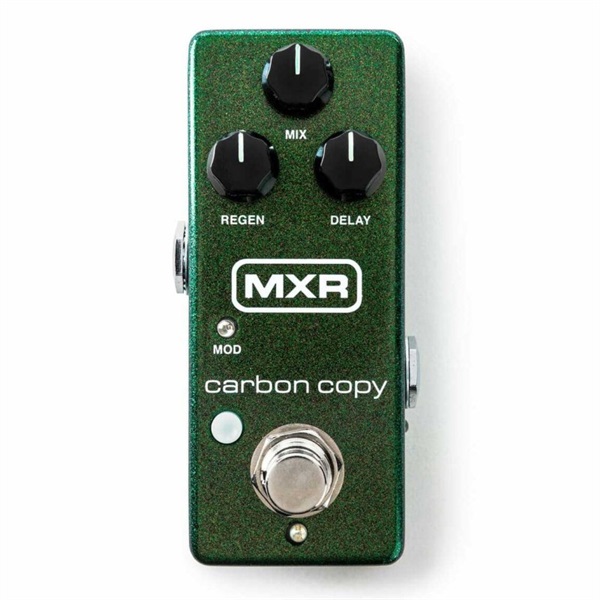 【数量限定！ MXR 3inch RIBBON PATCH CABLE パッチケーブル プレゼント！】 MXR  M299 Carbon Copy Mini アナログ・ディレイ