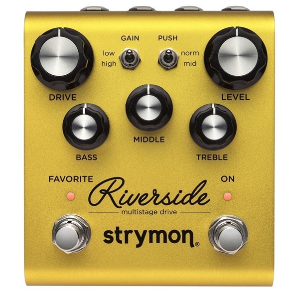 エフェクター オーバードライブ ブースター Strymon ストライモン Riverside リバーサイドの通販は