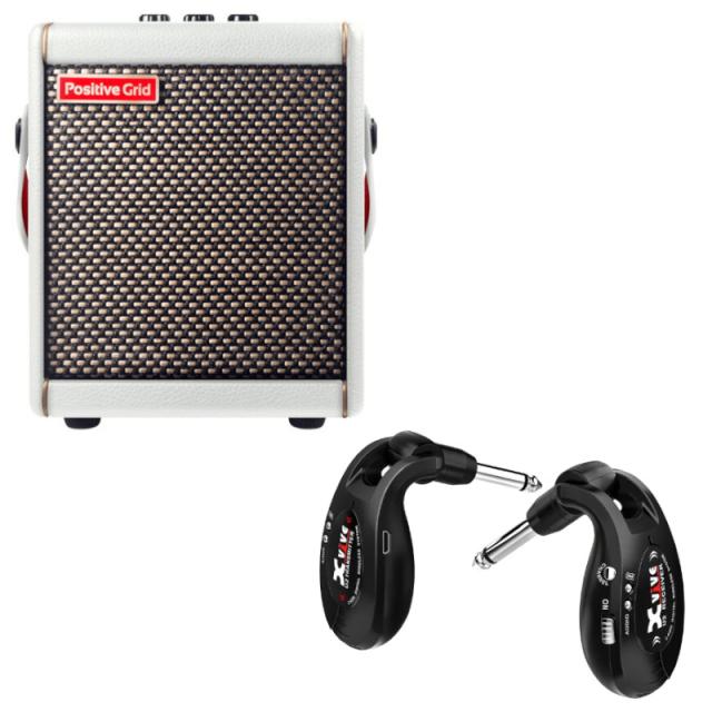 Positive Grid Spark Mini Pearl + Xvive XV-U2 Set [ワイヤレス 