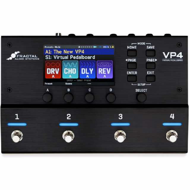 Fractal Audio Systems フラクタル・オーディオ VP4 VIRTUAL PEDALBOARD [マルチエフェクター]の通販は