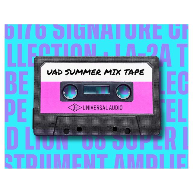 《キャンペーン中〜 8/2まで》Universal Audio UAD Summer Mix Tape Bundle プラグイン ソフトウェア ミックス《ダウンロード版》