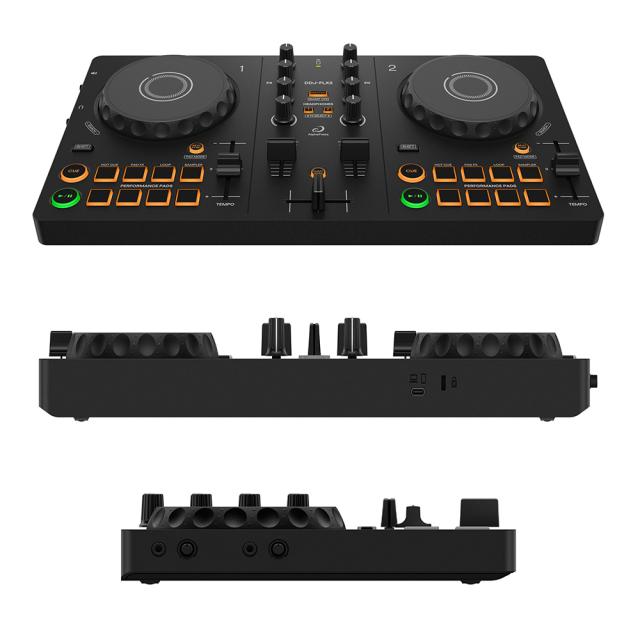 AlphaTheta DJコントローラー DDJ-FLX2 + ヘッドホン HDJ-CUE1 +