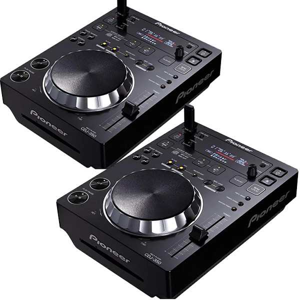 Pioneer CDJ-350×2台-