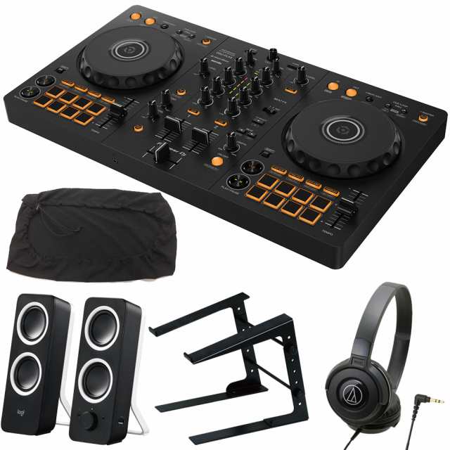 Pioneer DJコントローラー DDJ-FLX4 + ヘッドホンATH-S100 + PC