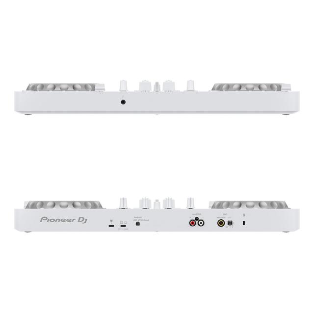 Pioneer DJコントローラー DDJ-FLX4-W (ホワイト) ＋ ダストカバー付き 《rekordbox / Serato DJ Lite 対応》【DDJ-400 後続機種】