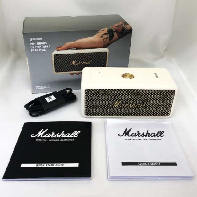 アウトレット品》 Marshall マーシャル EMBERTON スピーカー (CREAM