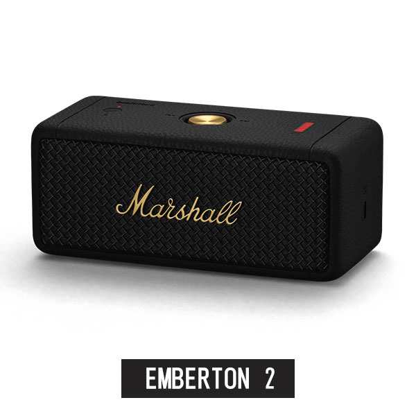 国内正規品》Marshall マーシャル EMBERTON2 スピーカー (Black and