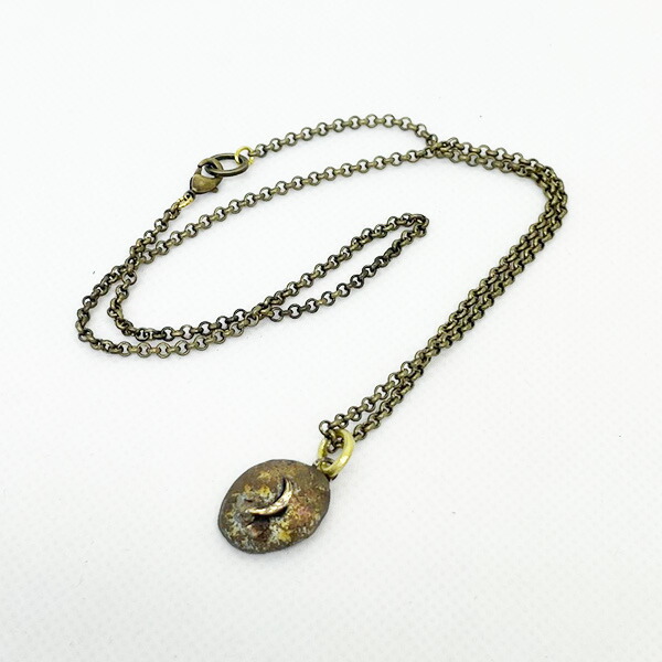 Huddle × Ceal ペンダント #76 （シンバル素材 ハンドメイド）