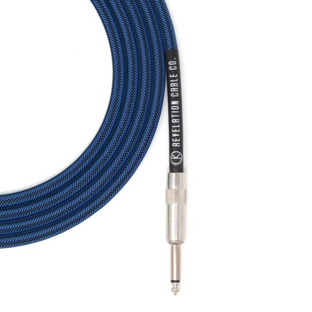 Revelation Cable レべレーション ケーブル Dark Blue Tweed - Sommer SC-Spirit LLX “low loss” 20ft S/S ( 約6.1m )